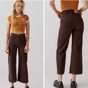 Urban Outfitters BDG High & Wide Corduroy Pant Size 27